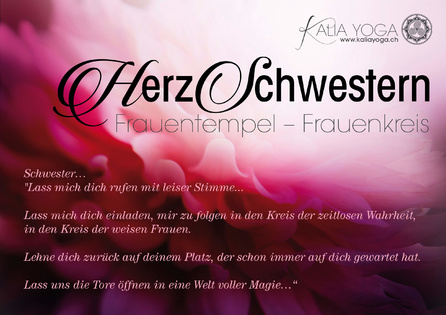 Kalia-Yoga-Herzschwestern-Flyer